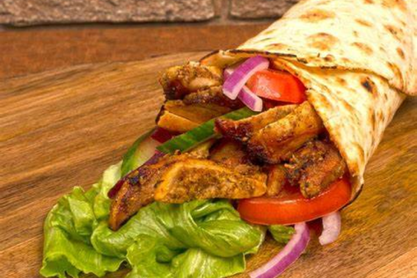 CHICKEN KEBAB WRAP & REGULAR SIDES 1